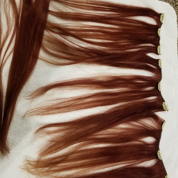 🔥🔥100% Human Hair Clips(Remy) 16" inches🔥🔥 - Picture 2 of 4